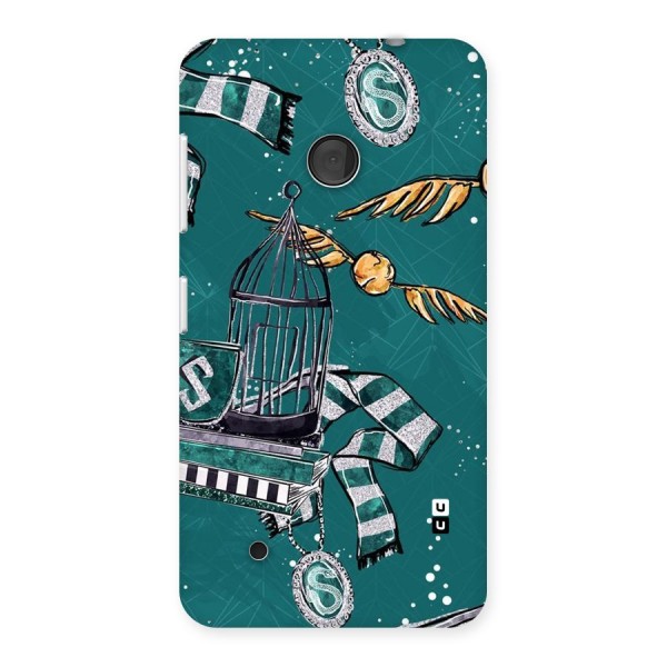 Green Scarf Back Case for Lumia 530