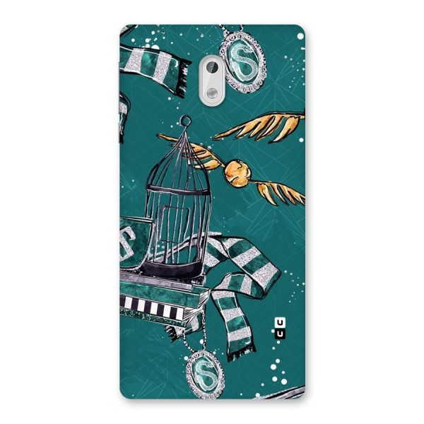 Green Scarf Back Case for Nokia 3