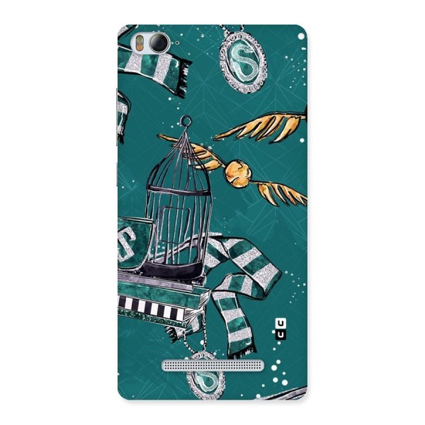 Green Scarf Back Case for Xiaomi Mi4i