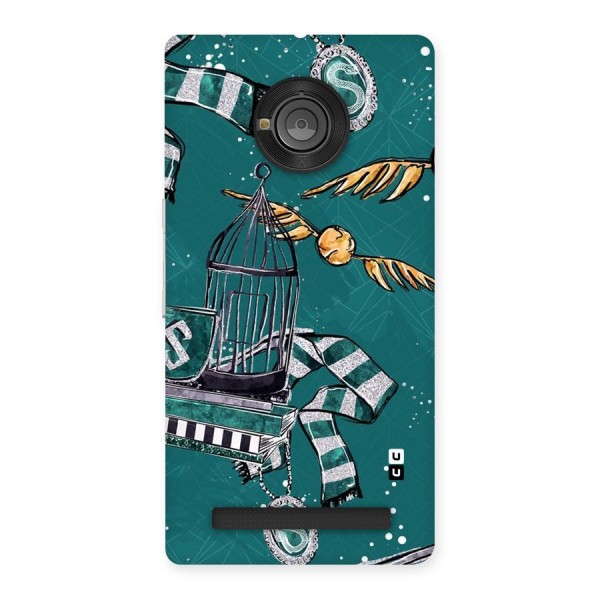 Green Scarf Back Case for Yu Yuphoria