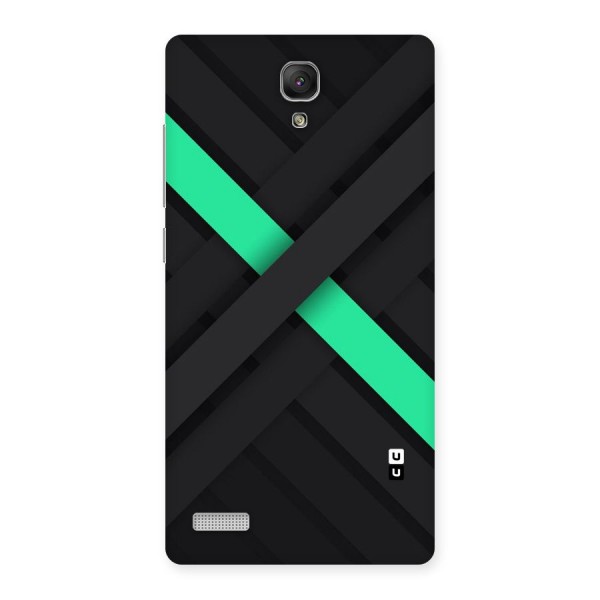 Green Stripe Diagonal Back Case for Redmi Note