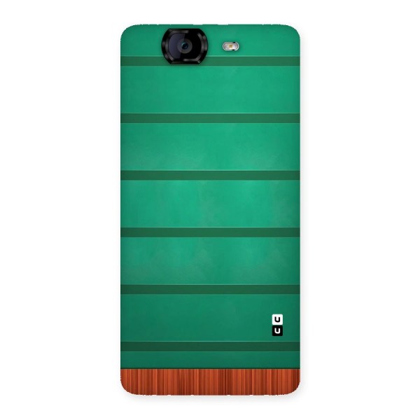 Green Wood Stripes Back Case for Canvas Knight A350