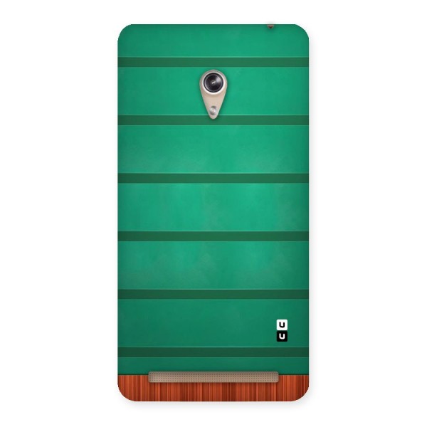 Green Wood Stripes Back Case for Zenfone 6