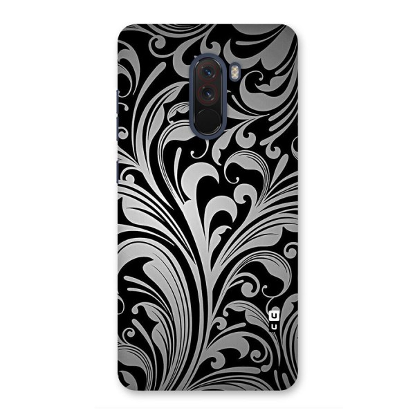 Grey Beauty Pattern Back Case for Poco F1