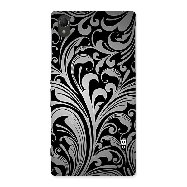 Grey Beauty Pattern Back Case for Sony Xperia Z1