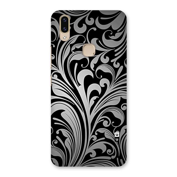 Grey Beauty Pattern Back Case for Vivo V9