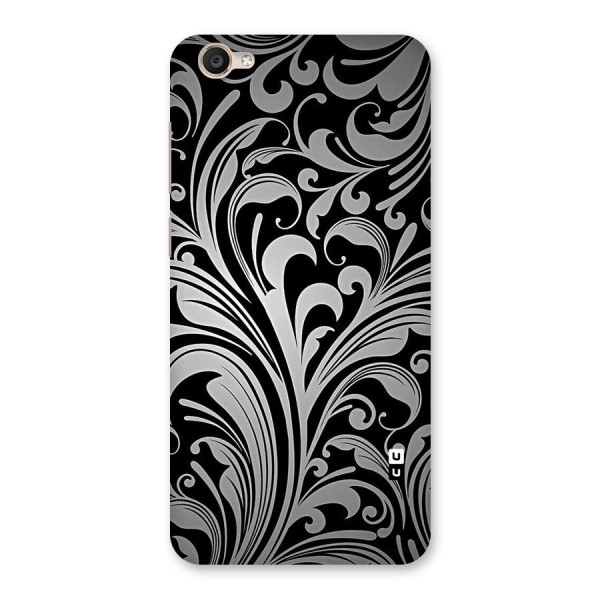 Grey Beauty Pattern Back Case for Vivo Y55s