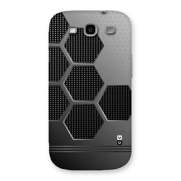 Grey Black Hexa Back Case for Galaxy S3 Neo