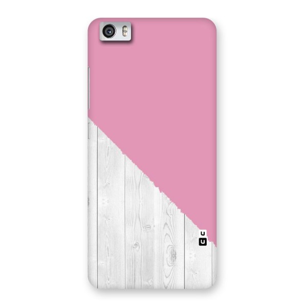 Grey Pink Wooden Design Back Case for Xiaomi Redmi Mi5