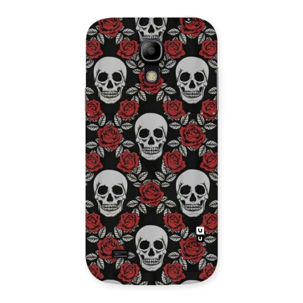 Grey Skulls Back Case for Galaxy S4 Mini