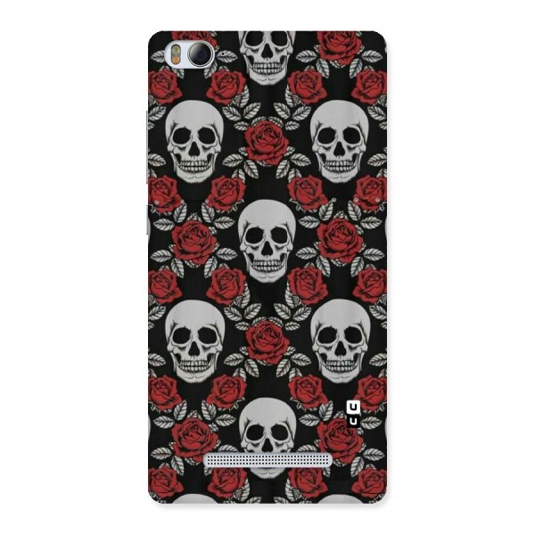 Grey Skulls Back Case for Xiaomi Mi4i