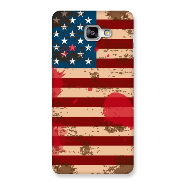 Grunge USA Flag Back Case for Galaxy A9