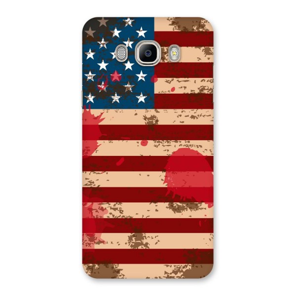 Grunge USA Flag Back Case for Galaxy On8