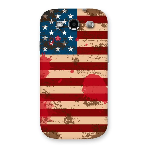 Grunge USA Flag Back Case for Galaxy S3 Neo