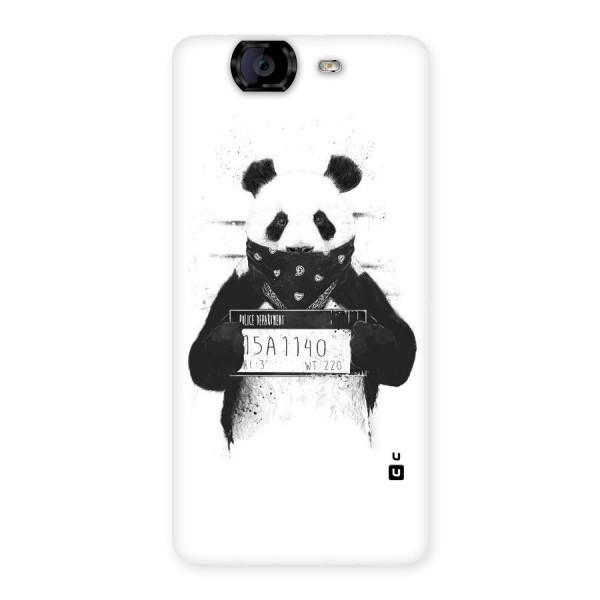 Guilty Panda Back Case for Canvas Knight A350