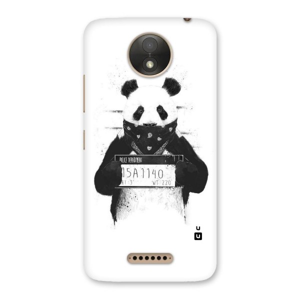 Guilty Panda Back Case for Moto C Plus