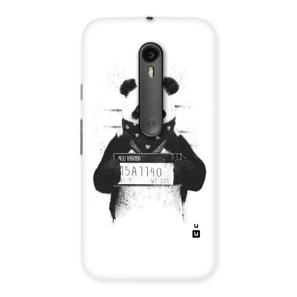 Guilty Panda Back Case for Moto G3