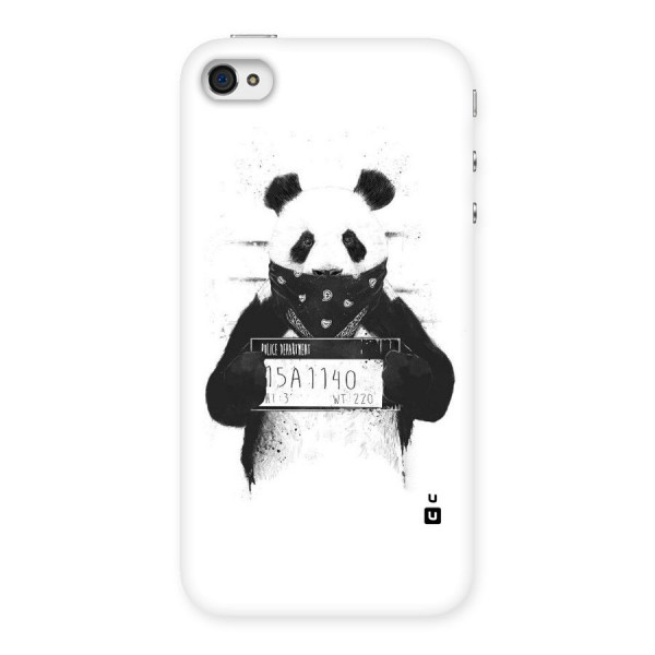 Guilty Panda Back Case for iPhone 4 4s