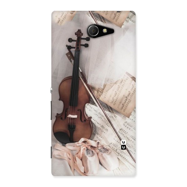 Guitar And Co Back Case for Sony Xperia M2