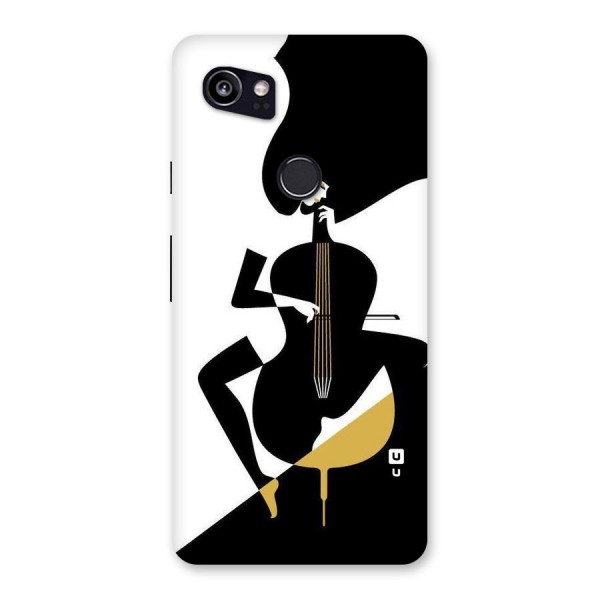 Guitar Women Back Case for Google Pixel 2 XL