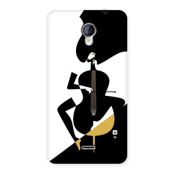 Guitar Women Back Case for Micromax Unite 2 A106