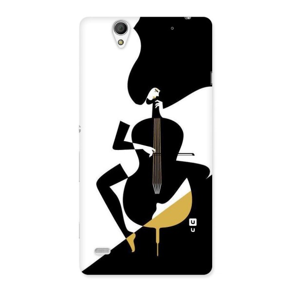 Guitar Women Back Case for Sony Xperia C4