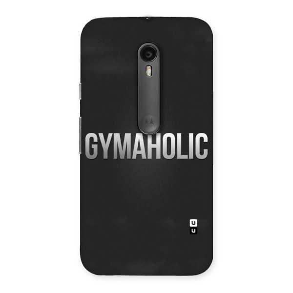 Gymaholic Back Case for Moto G3