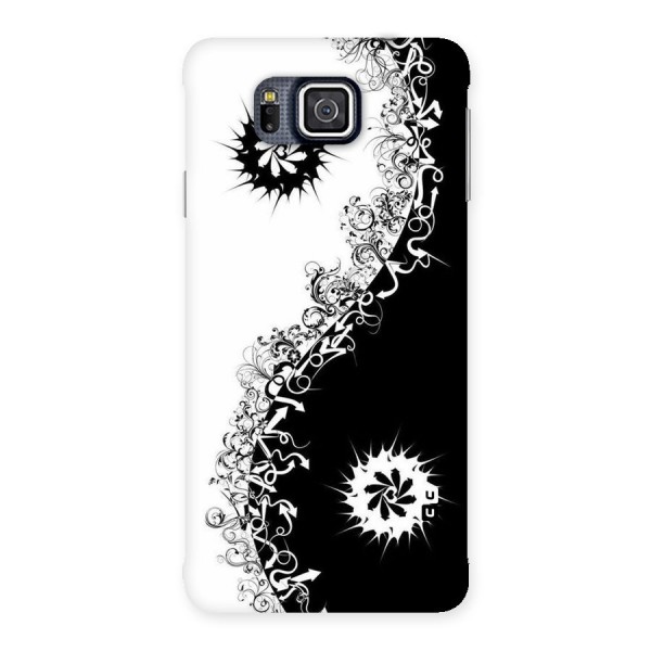 Half Peace Design Back Case for Galaxy Alpha