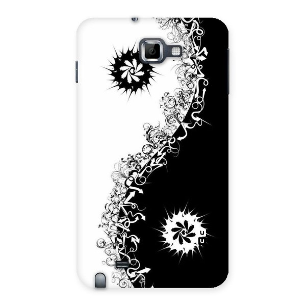 Half Peace Design Back Case for Galaxy Note