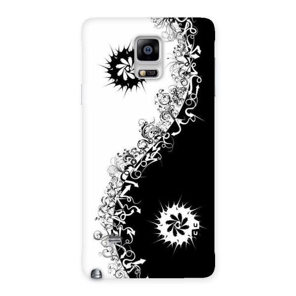 Half Peace Design Back Case for Galaxy Note 4