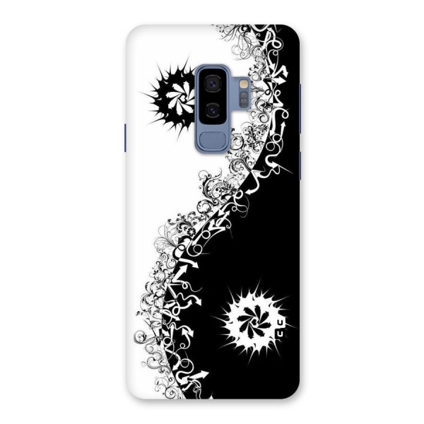 Half Peace Design Back Case for Galaxy S9 Plus