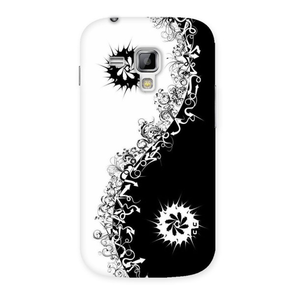 Half Peace Design Back Case for Galaxy S Duos