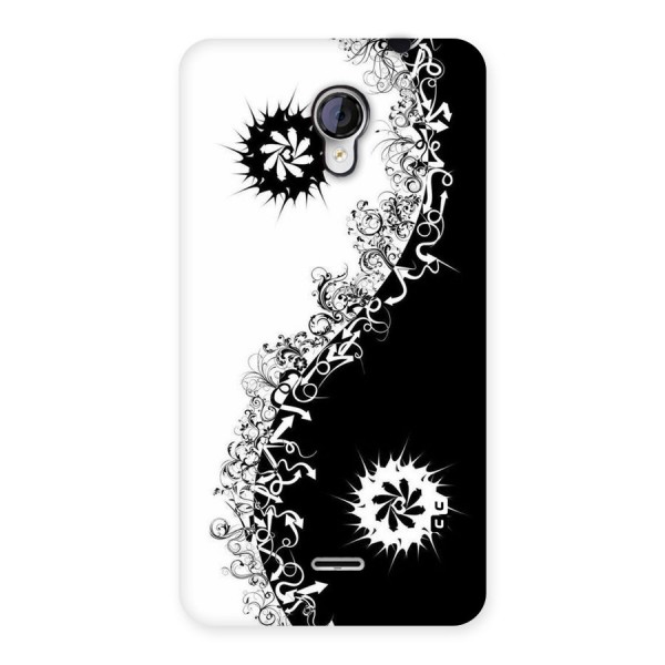 Half Peace Design Back Case for Micromax Unite 2 A106