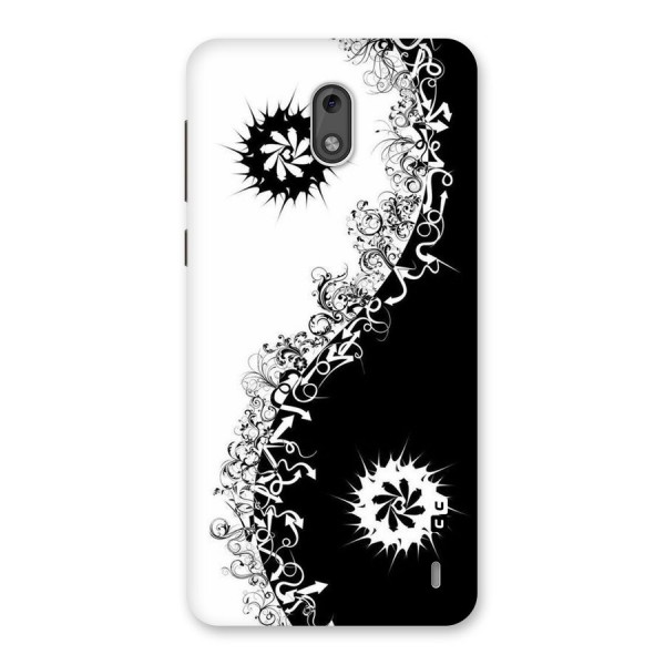 Half Peace Design Back Case for Nokia 2