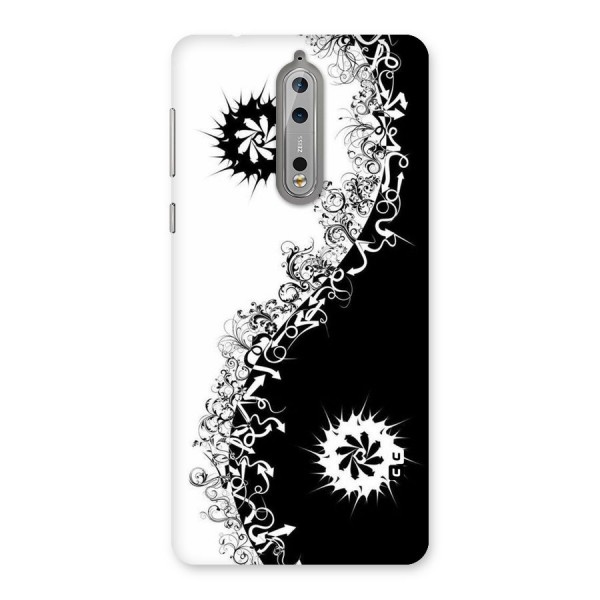 Half Peace Design Back Case for Nokia 8