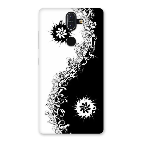 Half Peace Design Back Case for Nokia 8 Sirocco