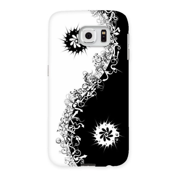 Half Peace Design Back Case for Samsung Galaxy S6