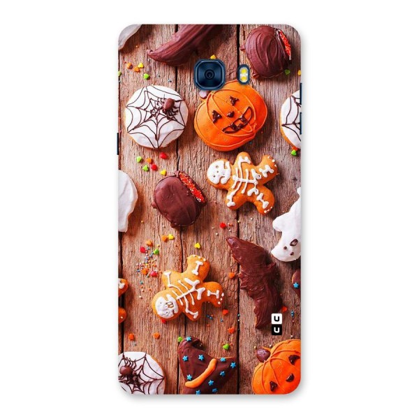 Halloween Chocolates Back Case for Galaxy C7 Pro