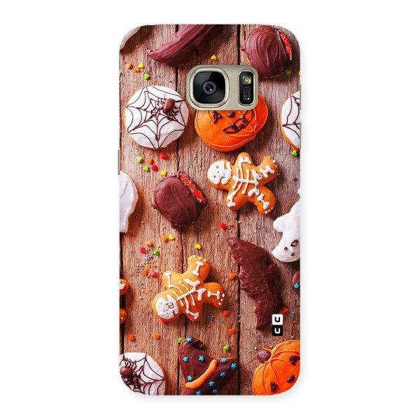 Halloween Chocolates Back Case for Galaxy S7