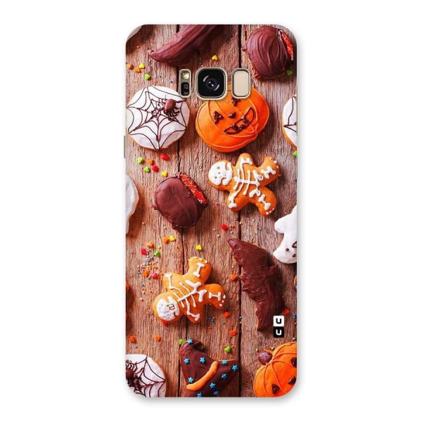 Halloween Chocolates Back Case for Galaxy S8 Plus