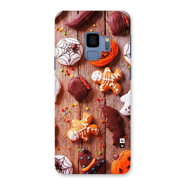 Halloween Chocolates Back Case for Galaxy S9