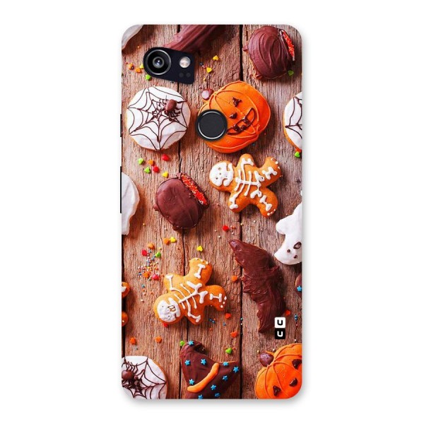 Halloween Chocolates Back Case for Google Pixel 2 XL