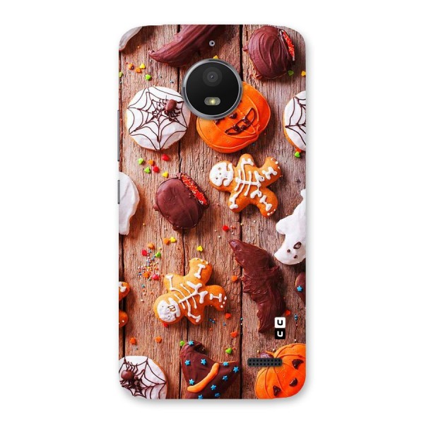 Halloween Chocolates Back Case for Moto E4