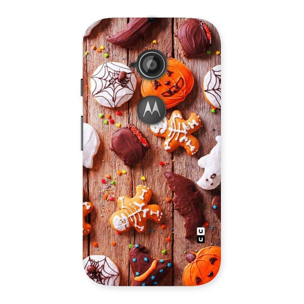 Halloween Chocolates Back Case for Moto E 2nd Gen