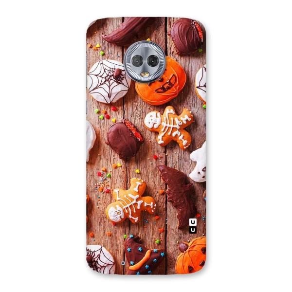 Halloween Chocolates Back Case for Moto G6