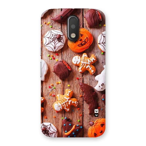 Halloween Chocolates Back Case for Motorola Moto G4