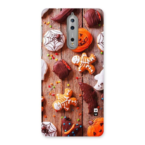 Halloween Chocolates Back Case for Nokia 8