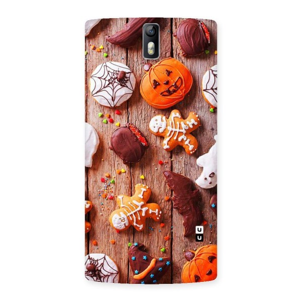 Halloween Chocolates Back Case for One Plus One