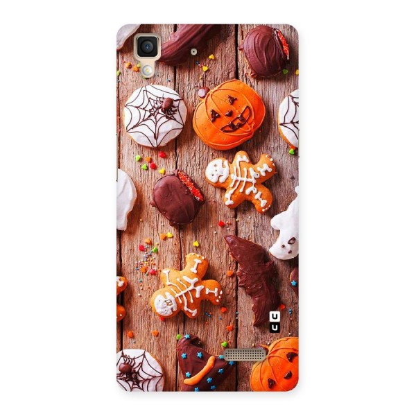 Halloween Chocolates Back Case for Oppo R7