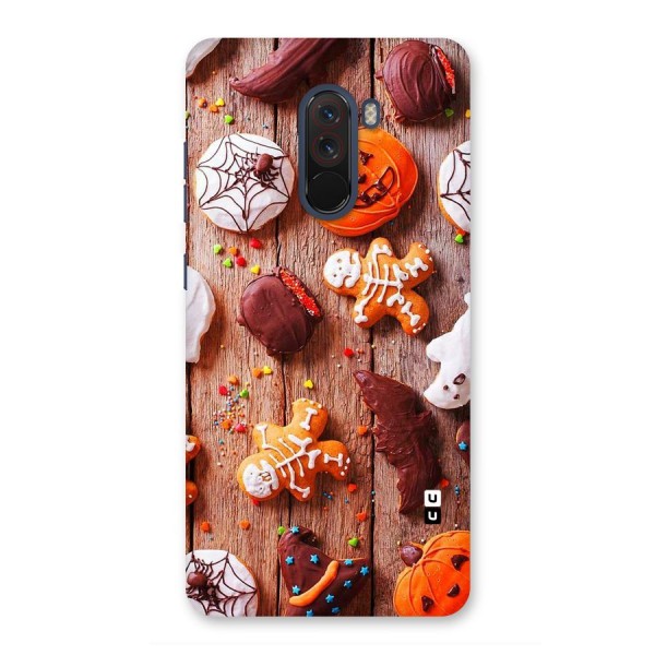 Halloween Chocolates Back Case for Poco F1